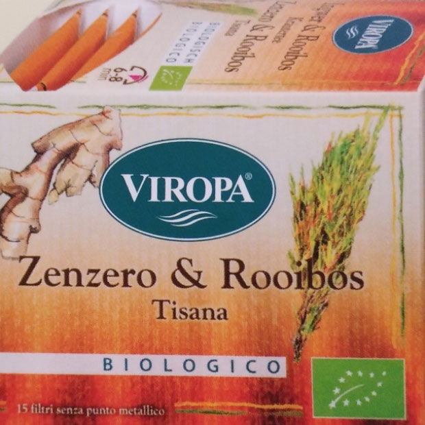 tisana zenzero e rooibos